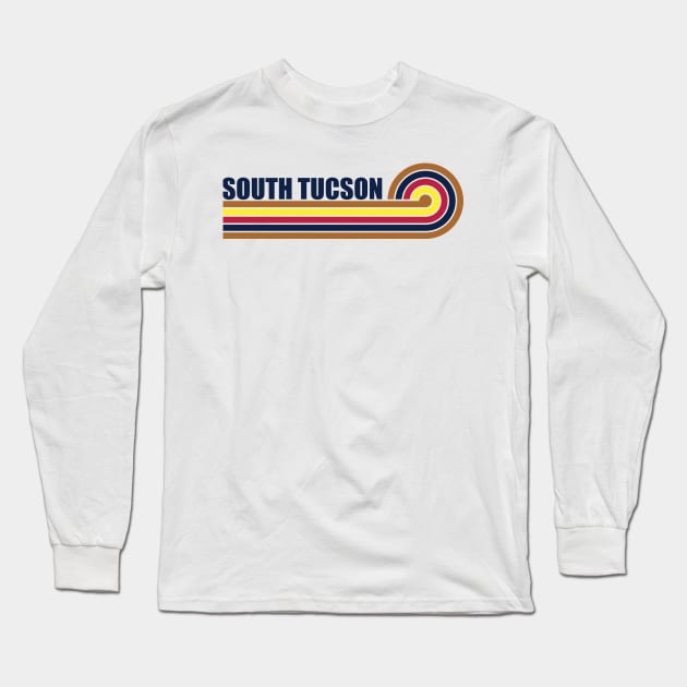 South Tucson Arizona horizontal sunset Long Sleeve T-Shirt by DPattonPD